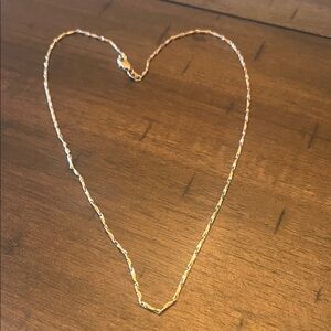 Pretty Bird Elegant Rose Gold Chain Necklace 18”